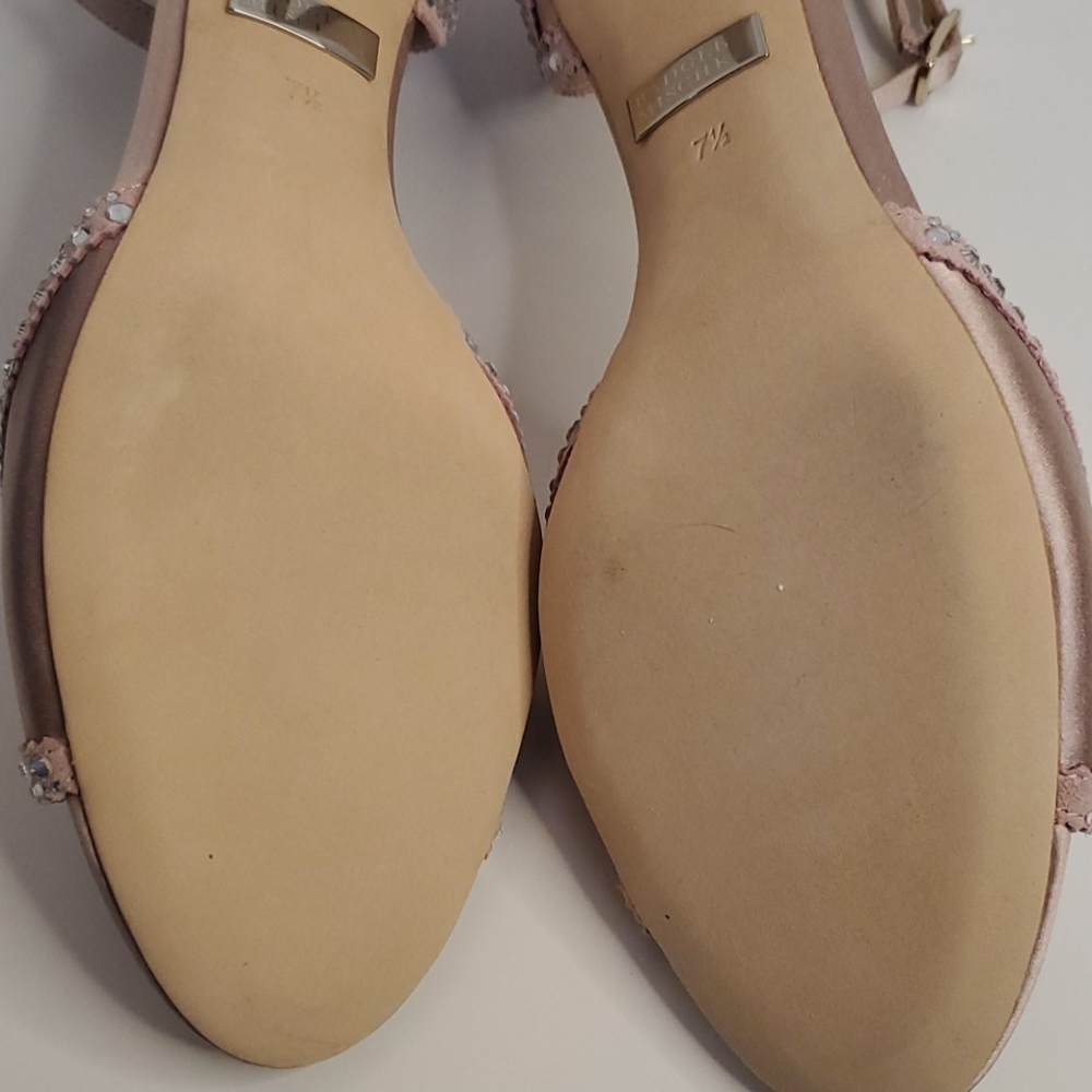 Badgley Mischka jeweled Gillian heels size 7.5 - Picture 9 of 15